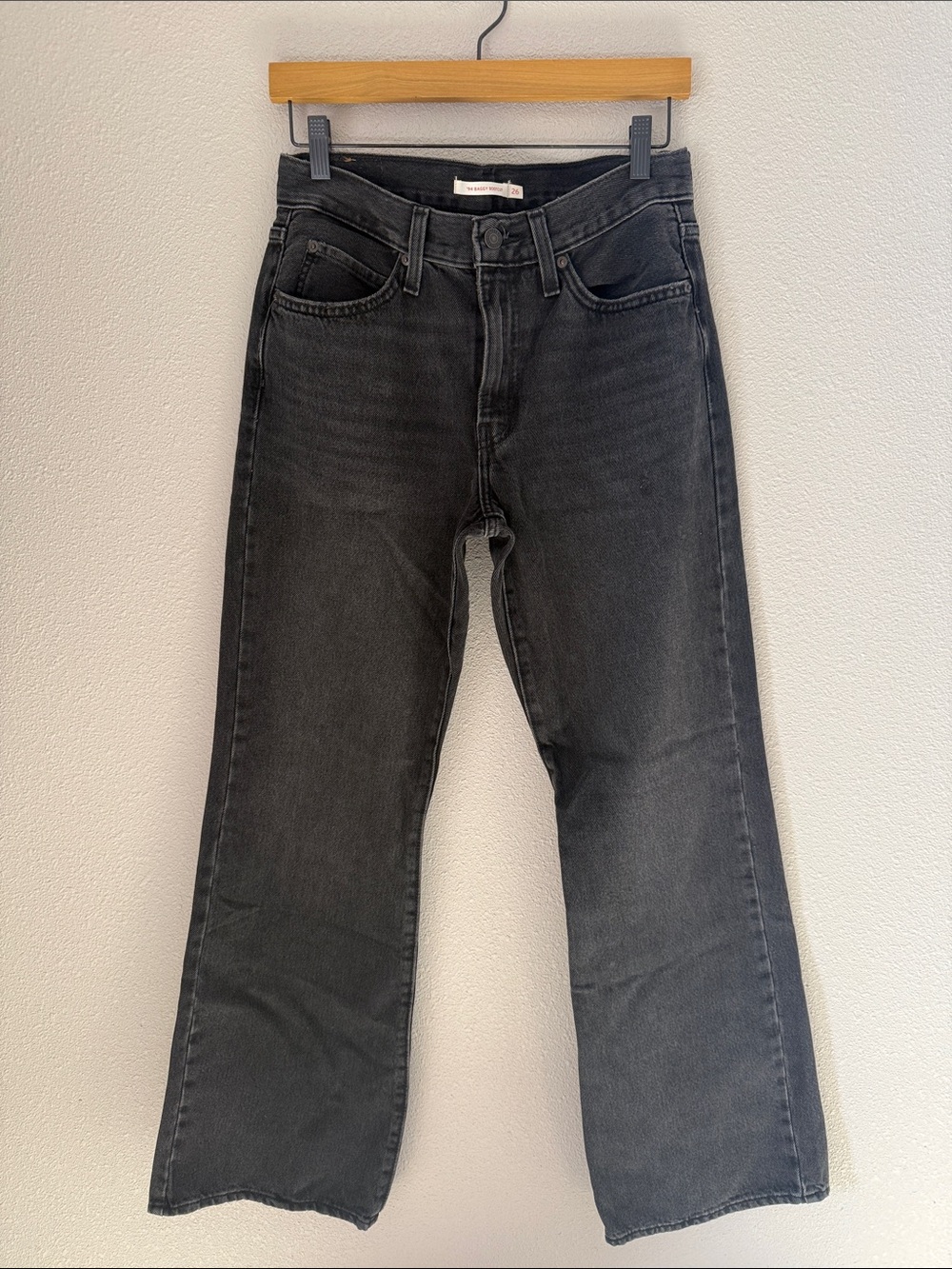 GAP Baggy Bootcut Black Jeans - size 26